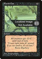 Magic the Gathering Card - Marsh Gas - MTG Circle
