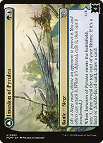 Magic the Gathering Card - Invasion of Pyrulea // Gargantuan Slabhorn - MTG Circle