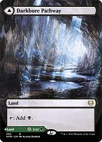 Magic the Gathering Card - Darkbore Pathway // Slitherbore Pathway - MTG Circle