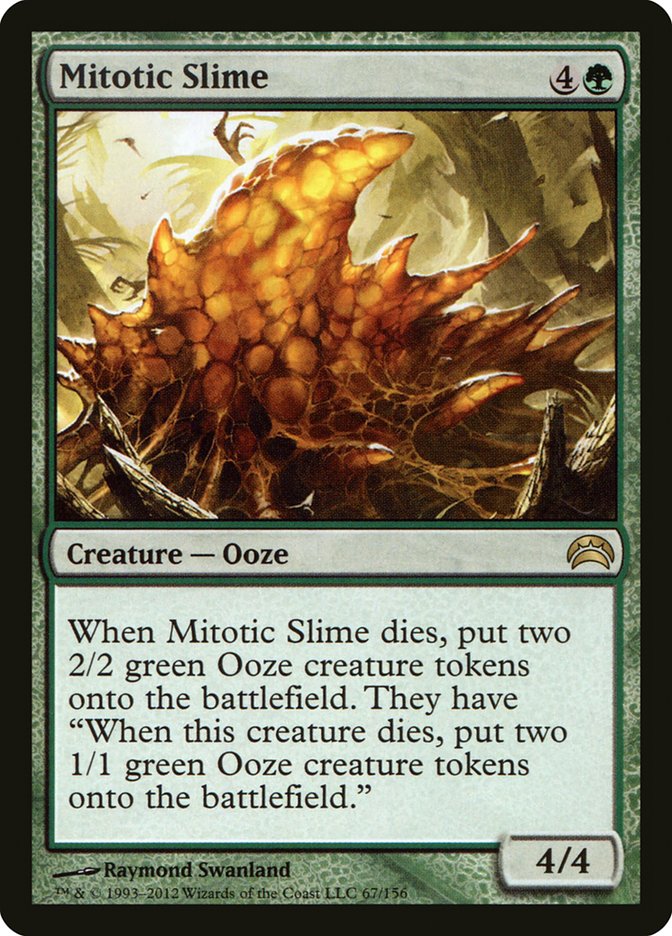 Magic the Gathering Card - Mitotic Slime - MTG Circle