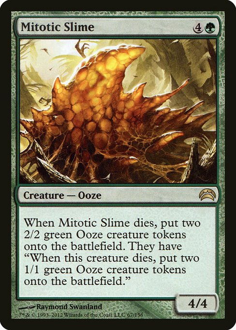 Magic the Gathering Card - Mitotic Slime - MTG Circle