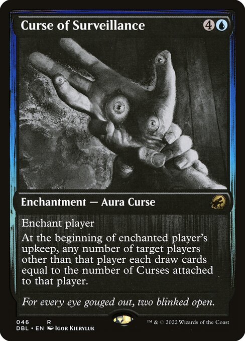 Magic the Gathering Card - Curse of Surveillance - MTG Circle