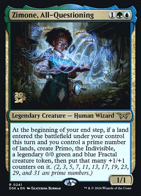 Magic the Gathering Card - Zimone, All-Questioning - MTG Circle