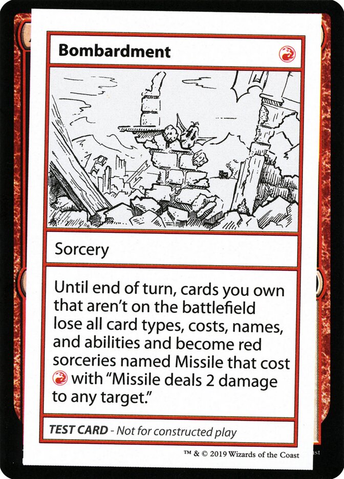 Magic the Gathering Card - Bombardment - MTG Circle