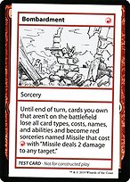 Magic the Gathering Card - Bombardment - MTG Circle