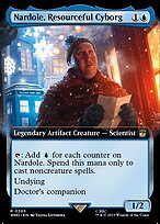 Magic the Gathering Card - Nardole, Resourceful Cyborg - MTG Circle