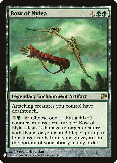 Magic the Gathering Card - Bow of Nylea - MTG Circle