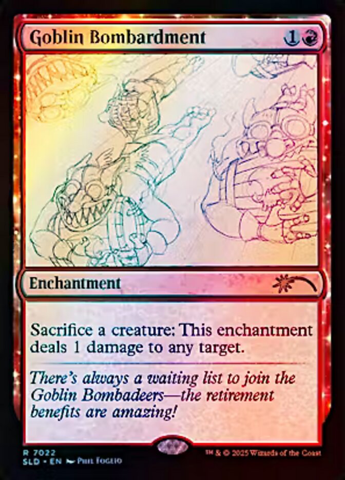 Magic the Gathering Card - Goblin Bombardment - MTG Circle