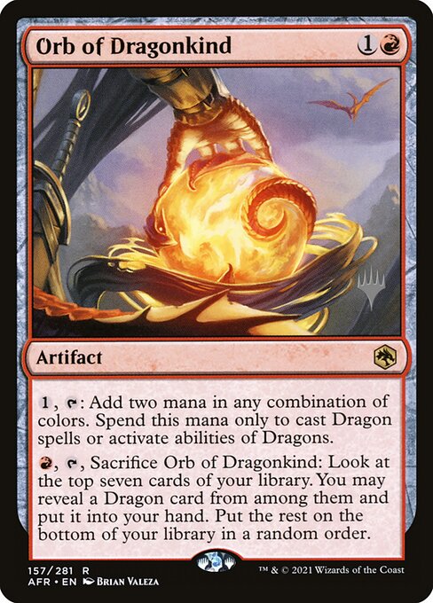 Magic the Gathering Card - Orb of Dragonkind - MTG Circle