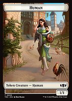 Magic the Gathering Card - Human - MTG Circle