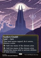 Magic the Gathering Card - Sunken Citadel - MTG Circle
