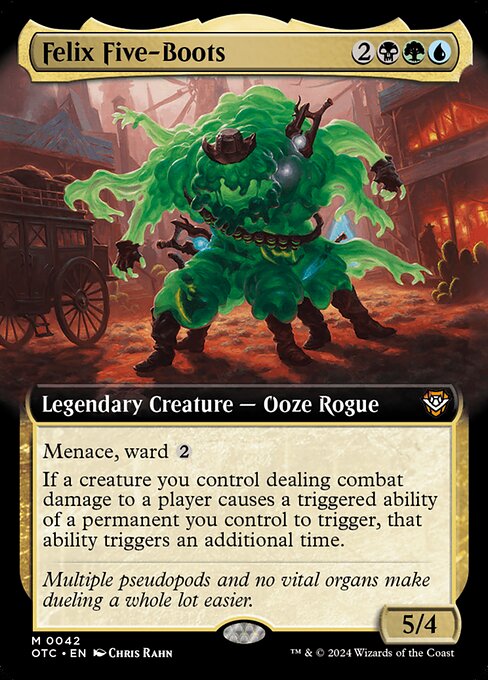 Magic the Gathering Card - Felix Five-Boots - MTG Circle