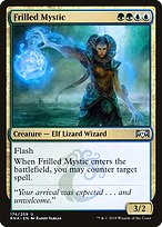 Magic the Gathering Card - Frilled Mystic - MTG Circle