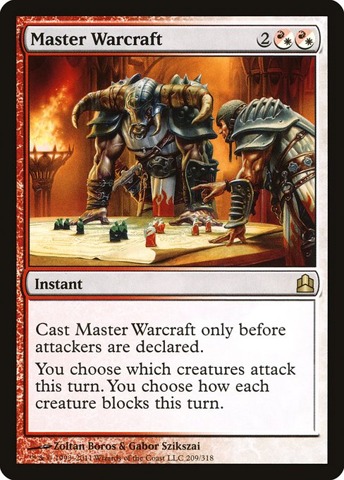 Magic the Gathering Card - Master Warcraft - MTG Circle