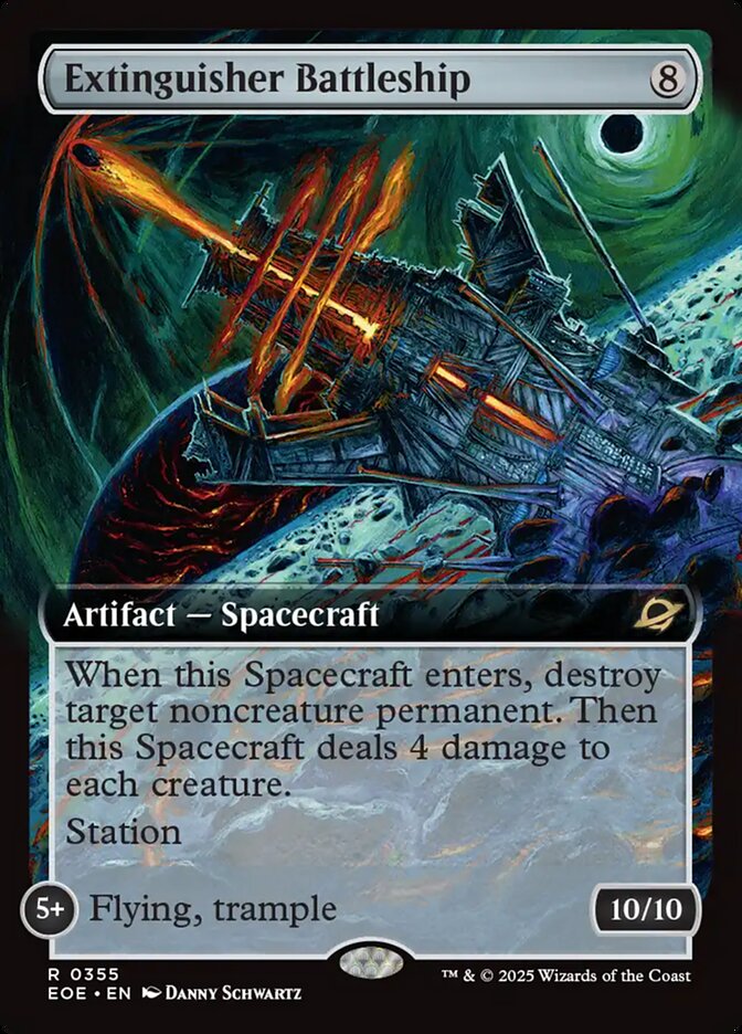 Magic the Gathering Card - Extinguisher Battleship - MTG Circle