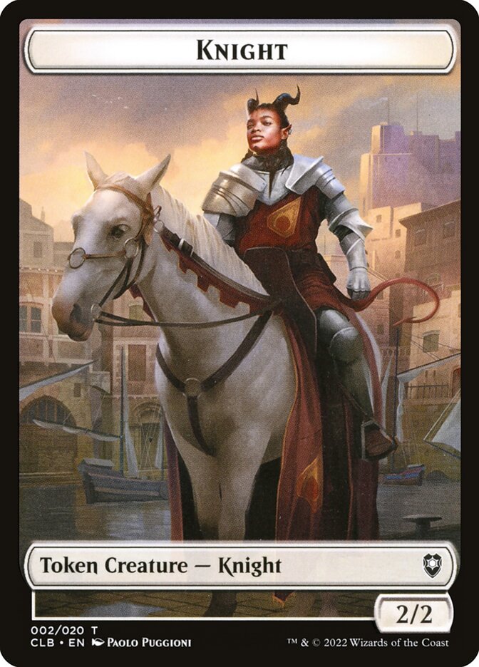 Magic the Gathering Card - Knight - MTG Circle
