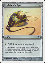 Magic the Gathering Card - Ur-Golem's Eye - MTG Circle