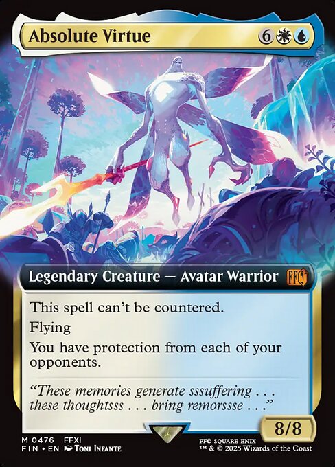 Magic the Gathering Card - Absolute Virtue - MTG Circle