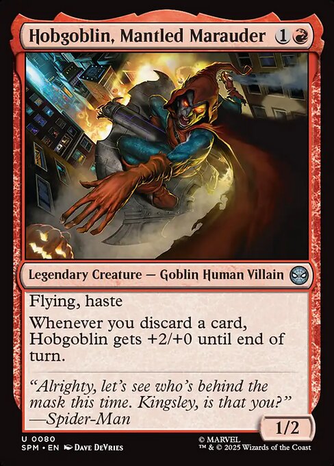 Magic the Gathering Card - Hobgoblin, Mantled Marauder - MTG Circle