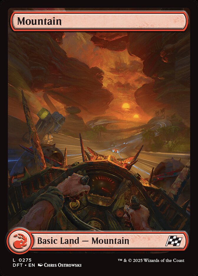 Magic the Gathering Card - Mountain - MTG Circle