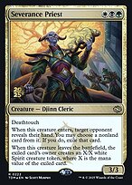 Magic the Gathering Card - Severance Priest - MTG Circle