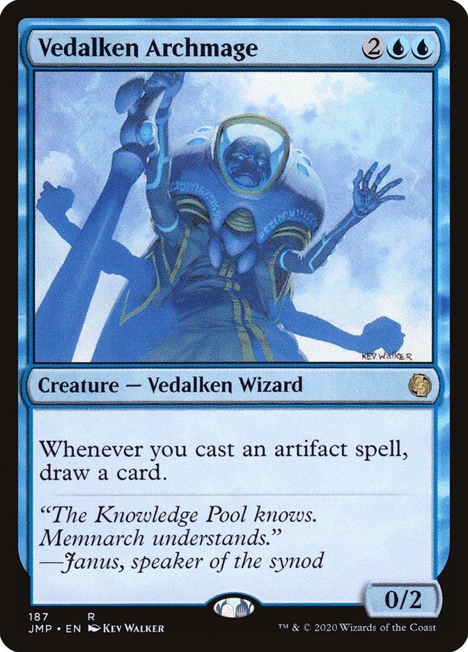 Magic the Gathering Card - Vedalken Archmage - MTG Circle