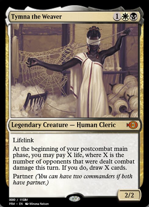 Magic the Gathering Card - Tymna the Weaver - MTG Circle