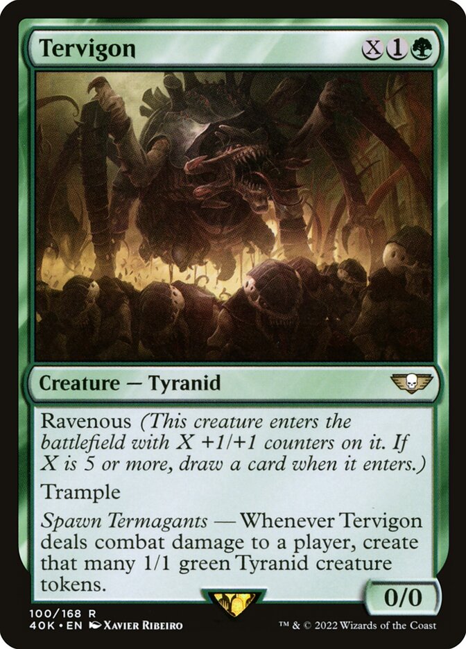 Magic the Gathering Card - Tervigon - MTG Circle
