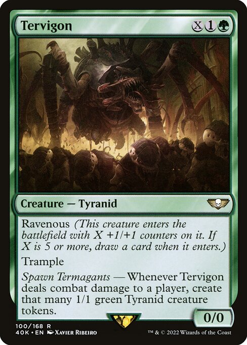 Magic the Gathering Card - Tervigon - MTG Circle