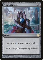 Magic the Gathering Card - Mox Sapphire - MTG Circle