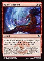 Magic the Gathering Card - Narset's Rebuke - MTG Circle