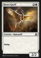 Magic the Gathering Card - Dawn Gryff - MTG Circle