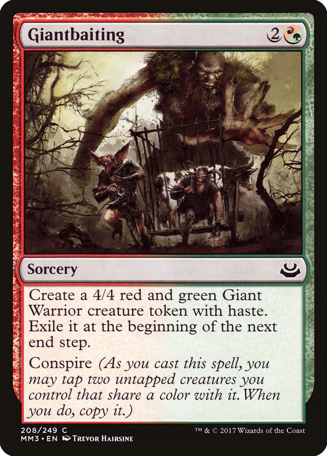 Magic the Gathering Card - Giantbaiting - MTG Circle