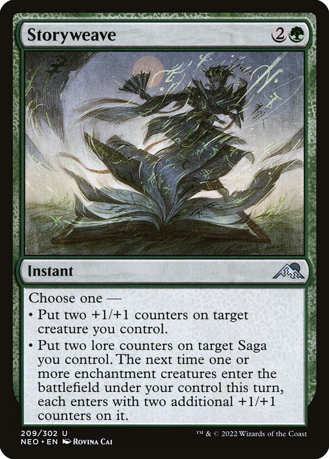 Magic the Gathering Card - Storyweave - MTG Circle