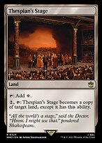 Magic the Gathering Card - Thespian's Stage - MTG Circle