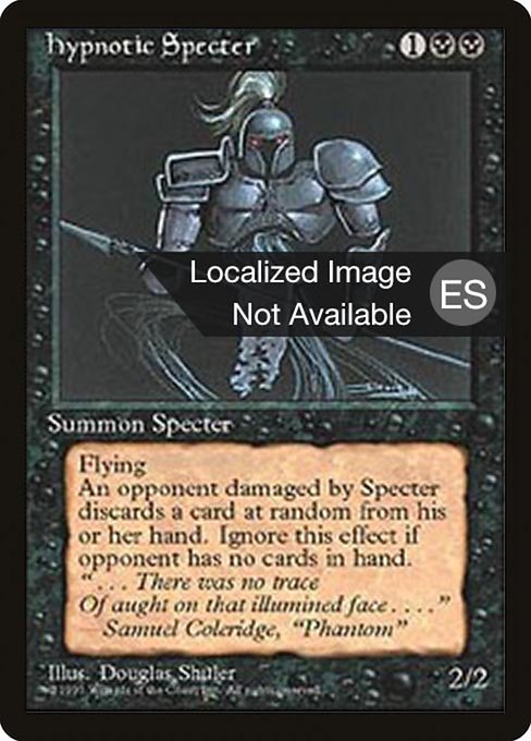 Magic the Gathering Card - Hypnotic Specter - MTG Circle