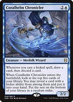 Magic the Gathering Card - Coralhelm Chronicler - MTG Circle