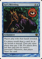 Magic the Gathering Card - Zur's Weirding - MTG Circle