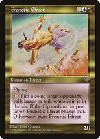 Magic the Gathering Card - Frenetic Efreet - MTG Circle