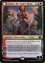 Magic the Gathering Card - Arlinn, the Pack's Hope // Arlinn, the Moon's Fury - MTG Circle