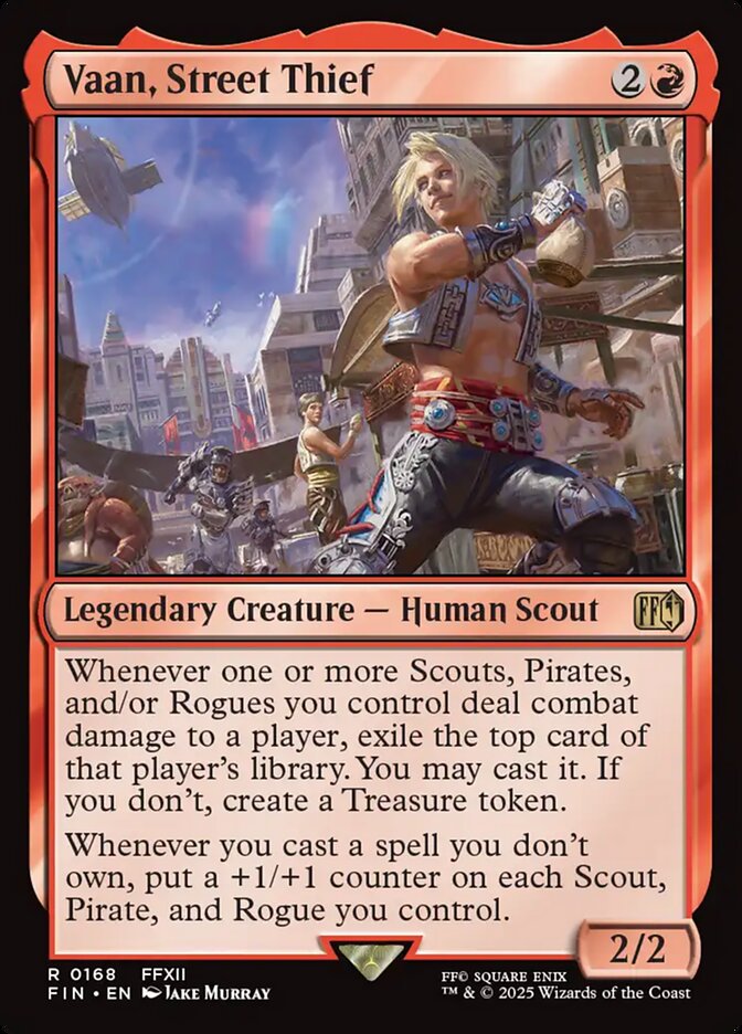 Magic the Gathering Card - Vaan, Street Thief - MTG Circle