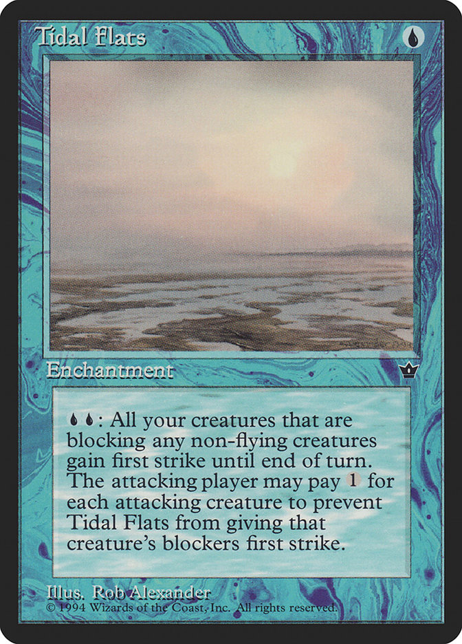 Magic the Gathering Card - Tidal Flats - MTG Circle