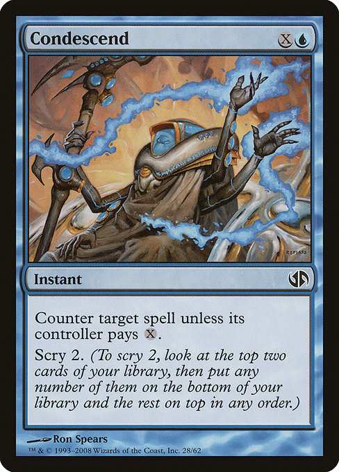 Magic the Gathering Card - Condescend - MTG Circle