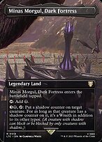 Magic the Gathering Card - Minas Morgul, Dark Fortress - MTG Circle