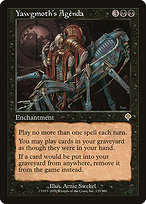 Magic the Gathering Card - Yawgmoth's Agenda - MTG Circle