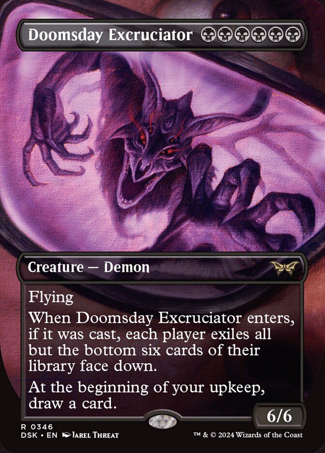 Magic the Gathering Card - Doomsday Excruciator - MTG Circle