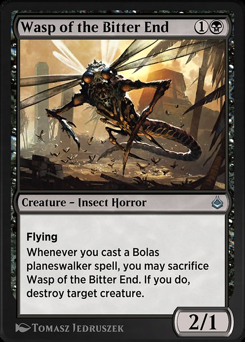 Magic the Gathering Card - Wasp of the Bitter End - MTG Circle