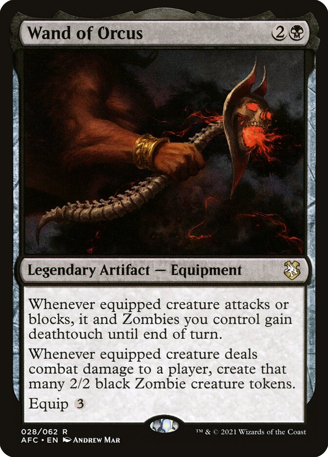 Magic the Gathering Card - Wand of Orcus - MTG Circle
