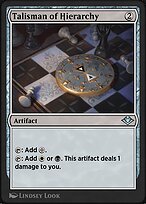 Magic the Gathering Card - Talisman of Hierarchy - MTG Circle