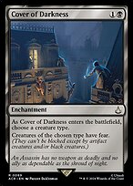 Magic the Gathering Card - Cover of Darkness - MTG Circle